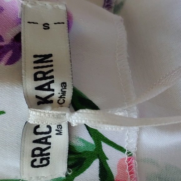 Floral circle skirt midi dress - Picture 11 of 11